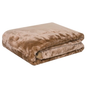 Uniform Acrylic Blanket A-005 Coffee with Milk 160x210