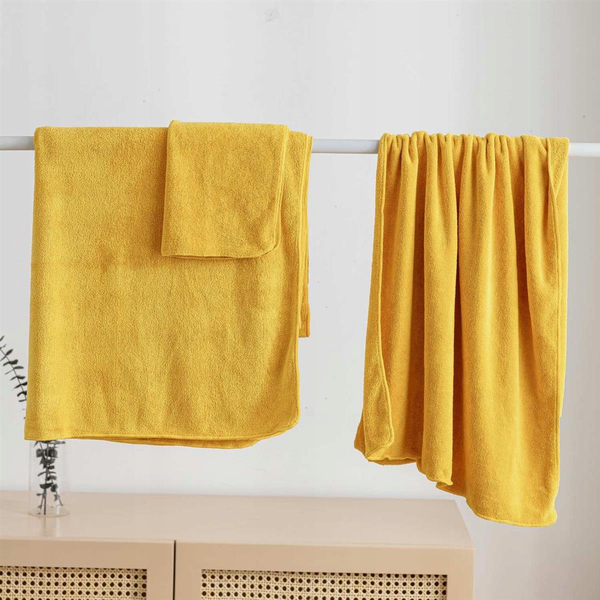 Ręcznik 50 x 90 Mikrofibra Active 380 g/m2 Musztar