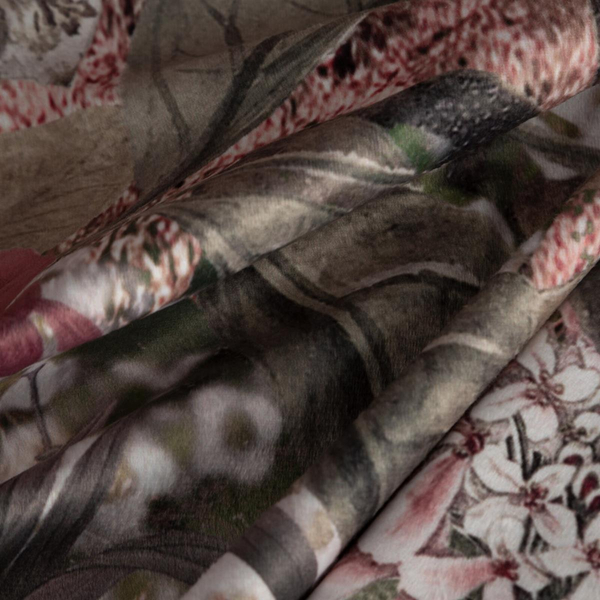 Zasłona 140 x 270 Dekoracyjna Glory Zie+Róż