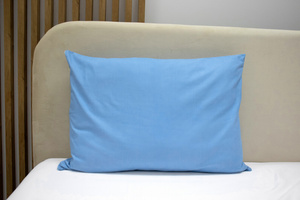 Cotton pillowcase 50 x 70 Solid Ola Dark Turquoise