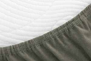 Jersey sheet with elastic 156_D Gray 90x200