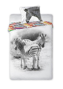 Youth Cotton Bedding 367 Zebra 160x200NP 2 parts