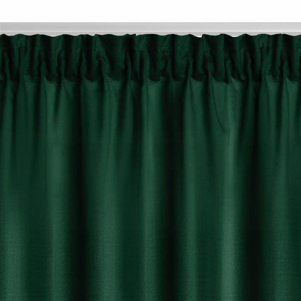 Zasłona 140 x 175 Dekoracyjna Taśma Viva Butelkowy