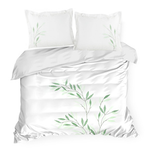 Bedding 220 x 200 3pc Embroidered Cotton HAFT 8B