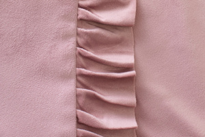 Table Runner 40 x 160 Decorative with Ruffles Ligia 05