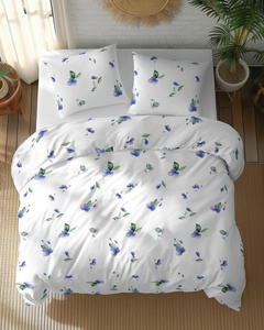 Bedding 220 x 200 3pc Vicenza Cotton pattern 5769B