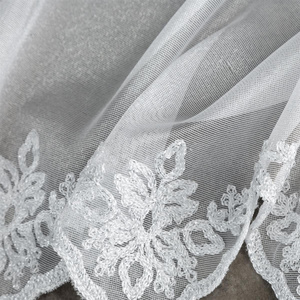 Firana Dekoracyjna Liz2 300 x 145 Taśma Biały