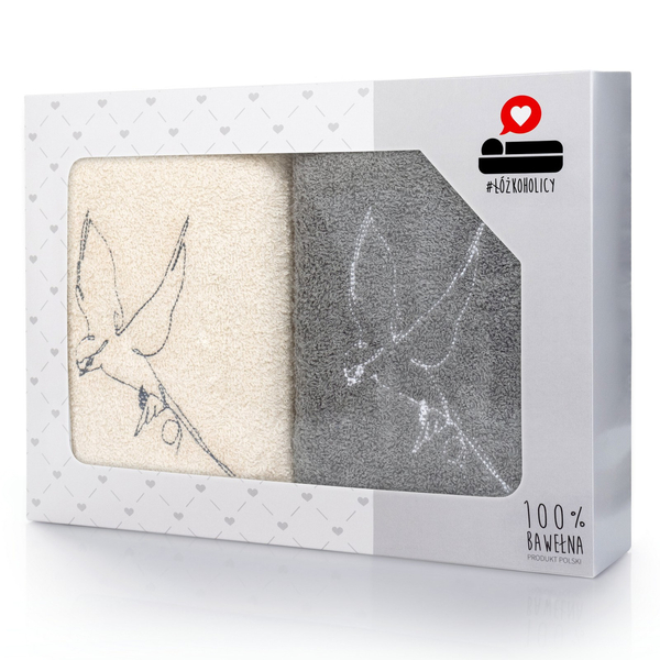 Set of Towels 2pcs. 50x100 Luba 22