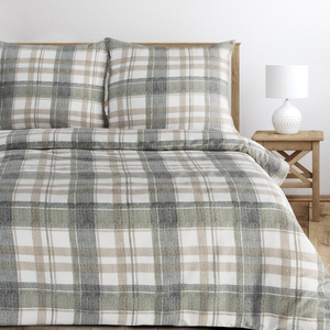 Bedding 160 x 200 3 pcs Cotton Satin Spring 58