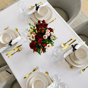 Obrus 150 x 350 Plamoodporny z Mereżką Hanah 001