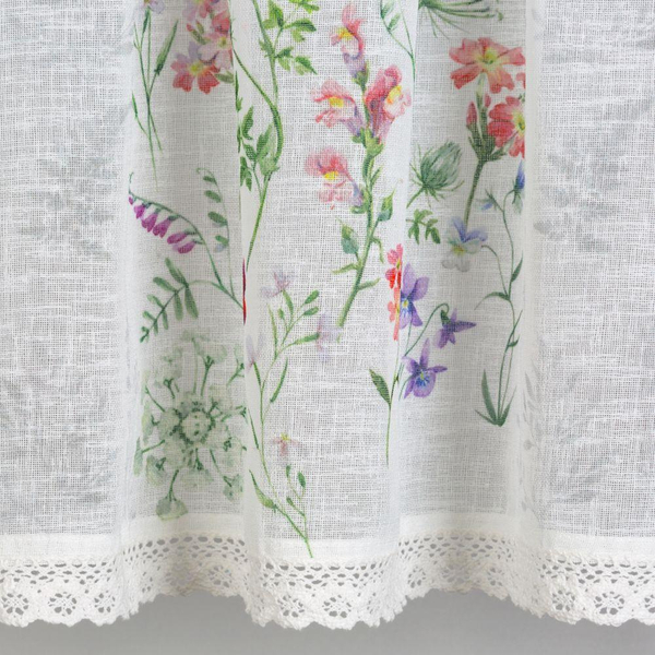 Ready-made curtain Sylvia on tape 30 x 150 Pink