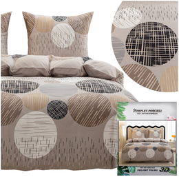 Bedding set 200 x 220 3 pcs Satin Maria 3104