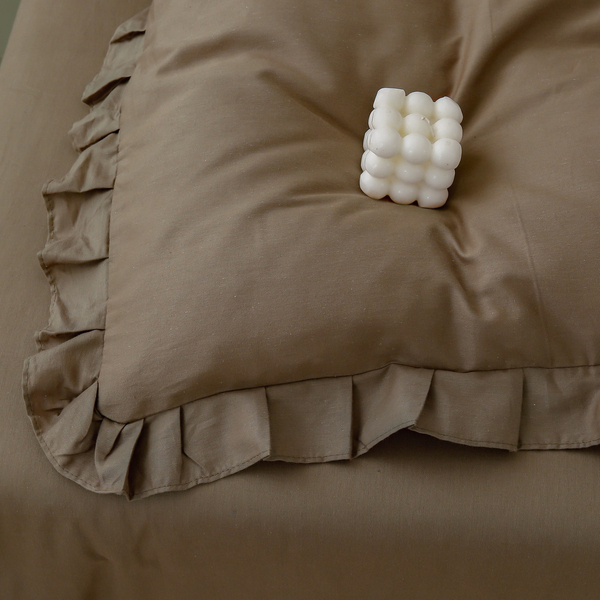 Pościel 220 x 200 3cz Bawełna Z Falbaną Lynda 03