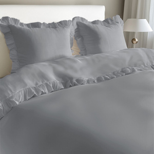 Bedding 220 x 200 3 pcs Pure Cotton with Ruffle 02