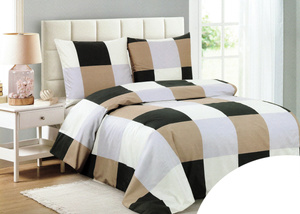 Bedding 200 x 220 3pc Satin Cotton No. A1567