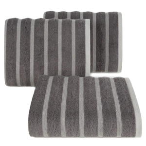 50 x 90 Bath Towel 500g/m2 Isla 02 Graphite