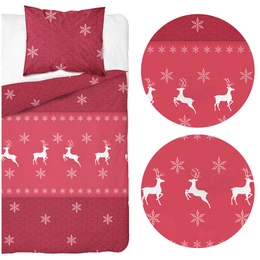 Pościel 140 x 200 2cz Flanela Bawełna Laura 5621A