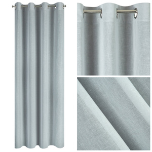 Paola Decorative Curtain 140 x 250 Spun Gray