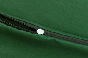 Cotton pillowcase 50 x 50 Uniform Ola Bottle Green