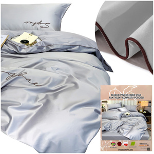 Bedding set 220 x 200 3 pieces with Areta 09 embroidery