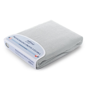 Terry sheet with elastic 155_D Ash 160x200