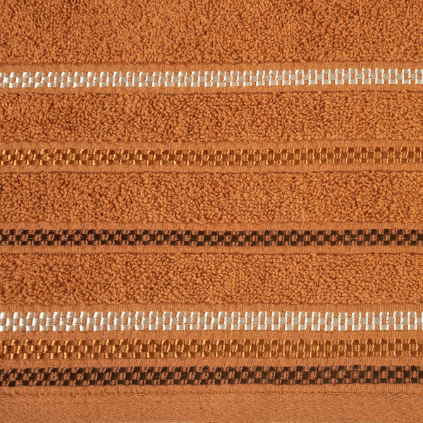 50 x 90 Bath Towel Cotton Livia3 Brick