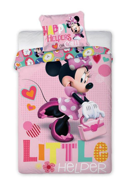 Pościel Licencyjna nr 1586 Myszka Minnie 160x200NP 2 części