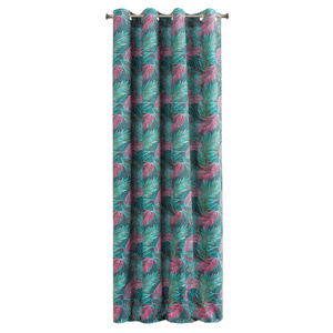 Curtain 140 x 270 Decorative Velvet Alba Steel + Z