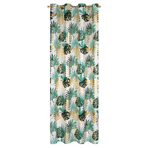 Curtain 140 x 250 Decorative Przel Malta Ziel+Zł