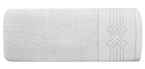 Ręcznik 50 x 90 Kąpielowy Bawełna Kamela 01 Biały