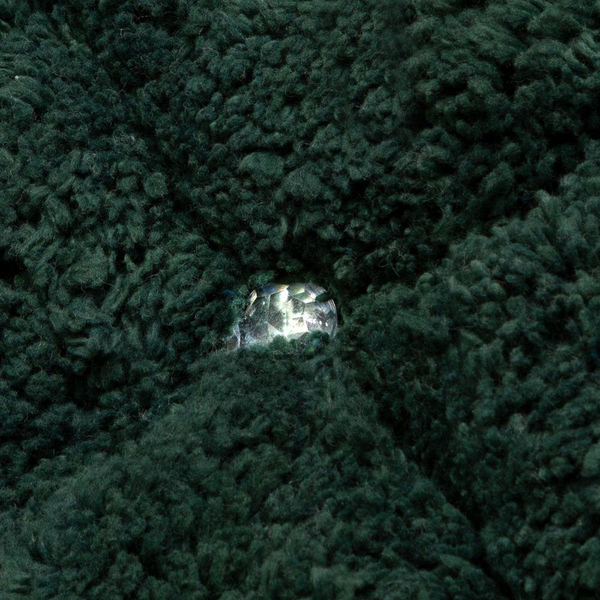 Cotton Carpet 50 x 70 Chic 2 Dark Green