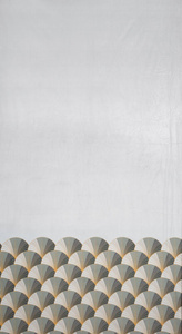 Curtain 140 x 250 Design91 Velvet Gina Silver 