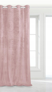 Curtain 140 x 250 Decorative Velvet Soft Powdery