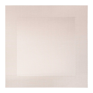 35 x 35 Decorative Latte Cream placemat