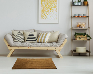 Rug 60 x 90 Soft Plush Fur Rabbit 115