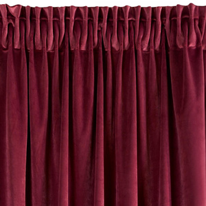 Zasłona 140 x 270 Gotowa Dekoracyjna Villa Bordo