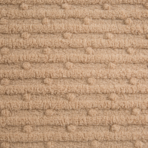 Blanket 170 x 210 Microfiber Embossed Lisa Beige
