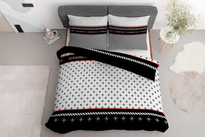 Bedding 140 x 200 2pc Asti Satin Cotton 4920_B