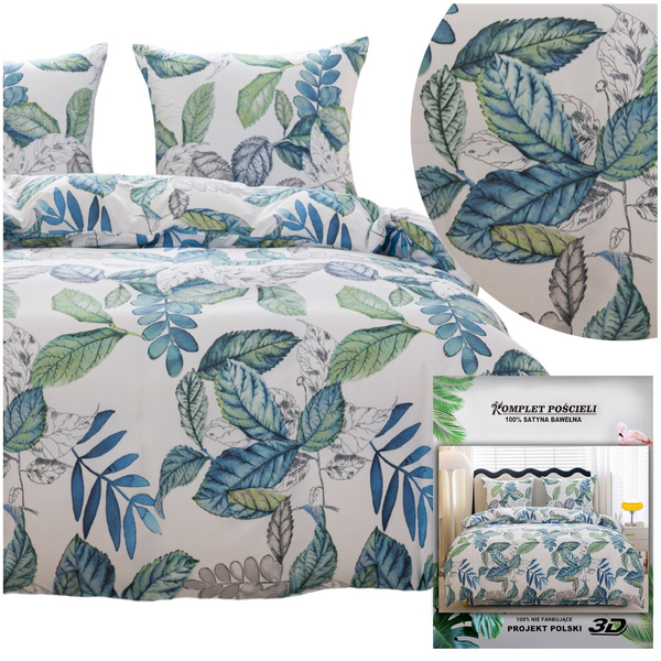 Bedding 160 x 200 3pcs Satin Maria 3050