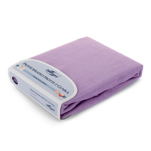 Terry Bed Sheet with Eraser 135_D Light Purple 180x200