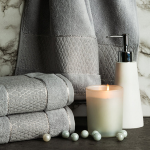 Ręcznik 30 x 50 Kąpielowy Żakard Rosa 06 Czarny