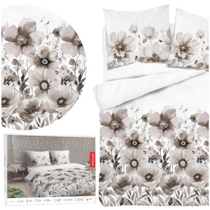 Bedding 220 x 200 3pc Vicenza Cotton pattern 5249A