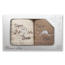 Komplet Ręczników 2szt. 70x140 Carol 25