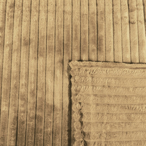 Koc 160 x 200 Mikrofibra Tłoczona Ardea Pasy 58