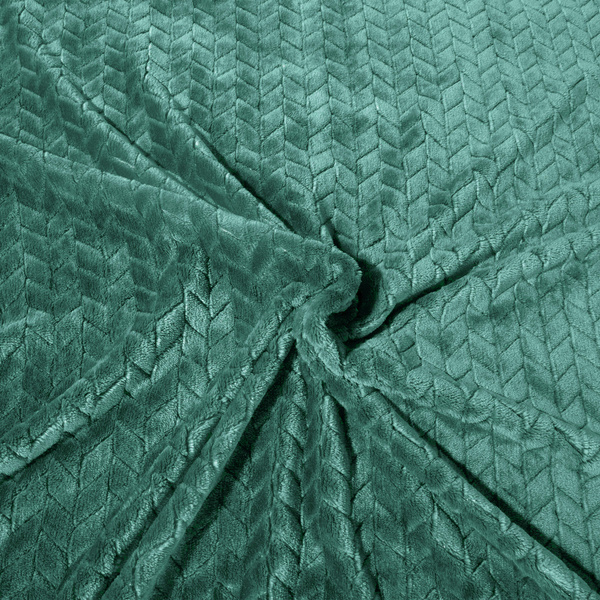 Koc 220 x 200 Mikrofibra Design Cindy Mięta