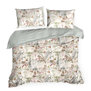 Bedding 220 x 200 3 pcs Satin Cotton Spring 47