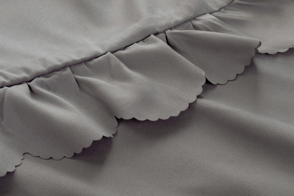 Pościel 200 x 220 3cz Satynowa z falbaną Nadir 03