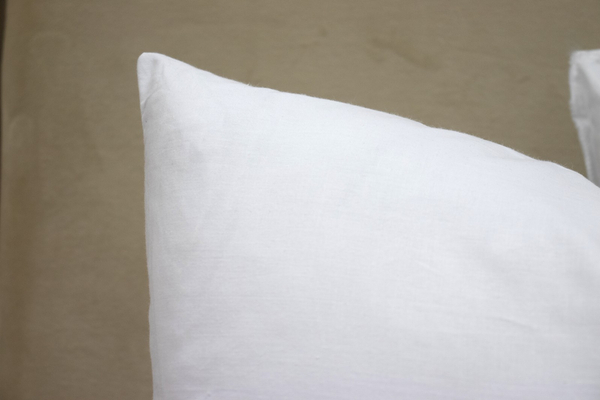 Cotton pillowcase 50 x 60 Uniform Ola White White