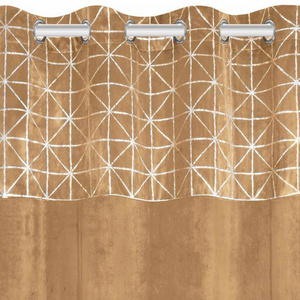 Curtain 140 x 250 Decorative Velvet Glossy Muslin