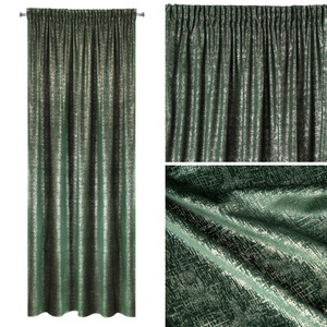 Curtain 140 x 270 Decorative Velvet Cyprus Green